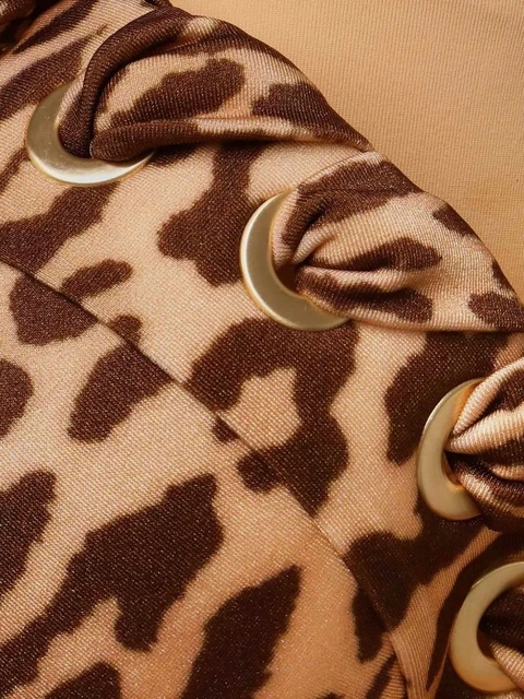 ZIMMERMANN leopard-print swimsuit - TAN LEOPARD - zdjęcie produktu nr 2