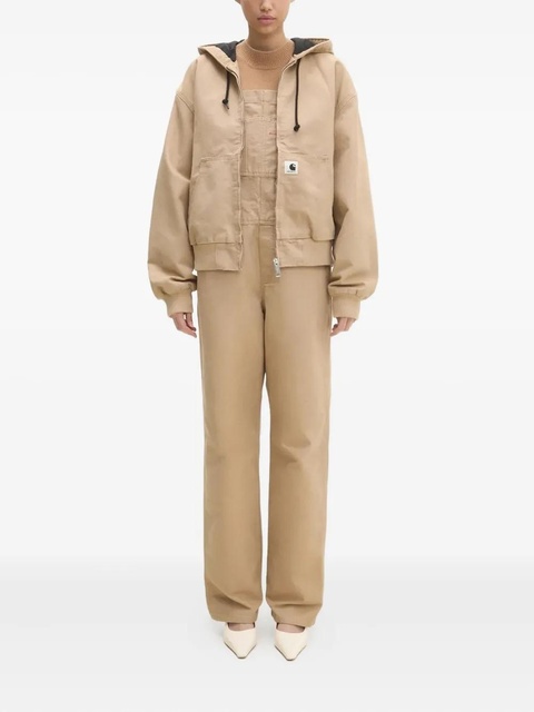 Carhartt WIP W' Bib organic-cotton overalls - Brown - zdjęcie produktu nr 1