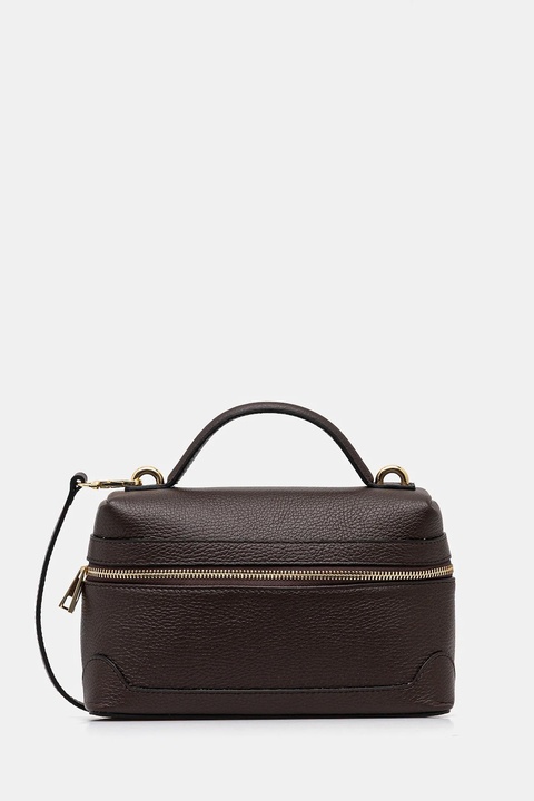 Answear.LAB torebka skórzana kolor brązowy - zdjęcie produktu nr 1