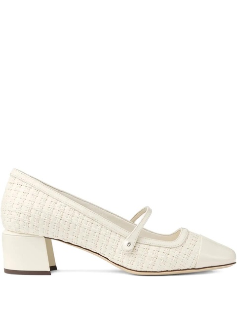 Jimmy Choo 45mm Elisa pumps - White - zdjęcie produktu nr 1