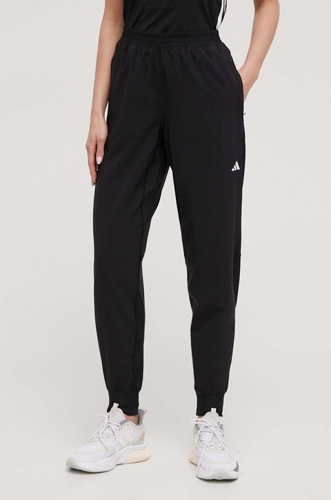 adidas Performance spodnie do biegania Own the Run kolor czarny gładkie IK7444 - zdjęcie produktu nr 1