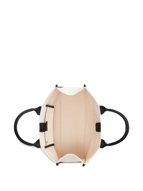 ANINE BING medium Lara logo-appliqué tote bag - Neutrals - zdjęcie produktu nr 2