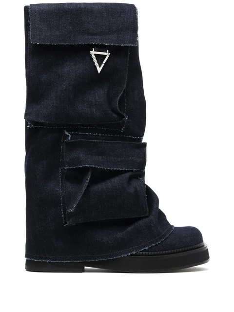 The Attico Robin boots - Blue - zdjęcie produktu nr 1