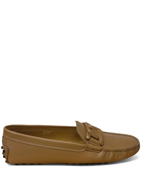 Tod's chain-detail loafers - Neutrals - zdjęcie produktu nr 1