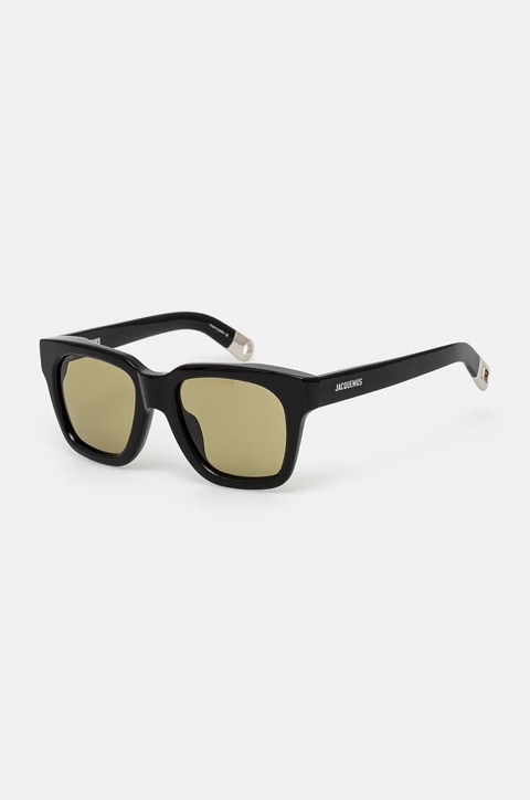 Jacquemus okulary przeciwsłoneczne CARINO kolor czarny JAC20C1SUN - zdjęcie produktu nr 1