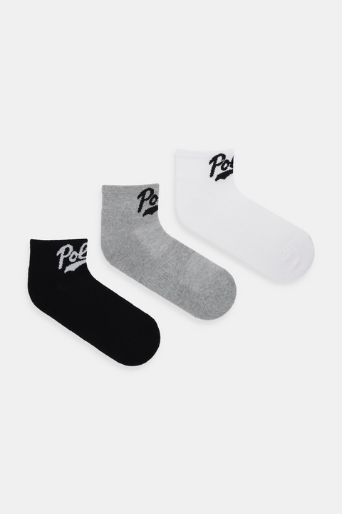 Polo Ralph Lauren skarpetki 3-pack kolor szary 455982944 - zdjęcie produktu nr 2