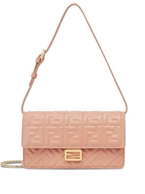 FENDI FF-motif shoulder bag - Pink - zdjęcie produktu nr 2