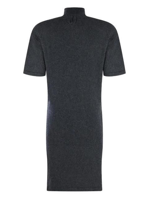 Jacquemus turtleneck short-sleeve dress - Grey - zdjęcie produktu nr 2