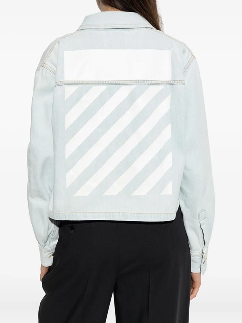 Off-White pocket denim shirt - Blue - zdjęcie produktu nr 2