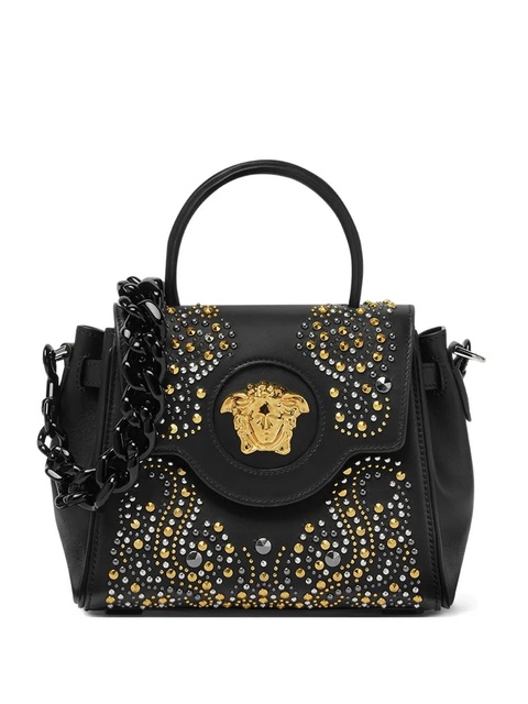Versace small La Medusa-hardware top-handle tote bag - Black - zdjęcie produktu nr 1