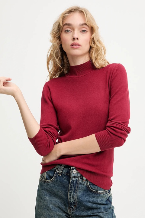 Answear.LAB sweter z kaszmirem damski kolor czerwony - zdjęcie produktu nr 1