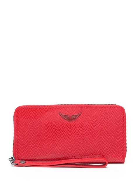 Zadig&Voltaire Compagnon logo-plaque wallet - Red - zdjęcie produktu nr 2