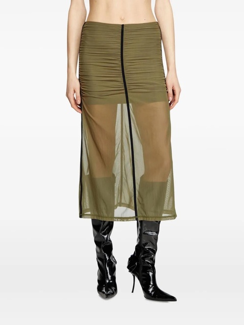 Diesel O-Ira midi skirt - Green - zdjęcie produktu nr 2