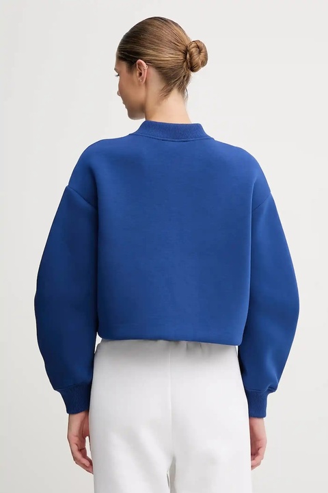 Calvin Klein Jeans bluza damska kolor niebieski z aplikacją LV047C524G - zdjęcie produktu nr 2