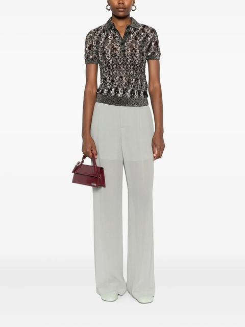 Missoni knit polo top - Brown - zdjęcie produktu nr 1