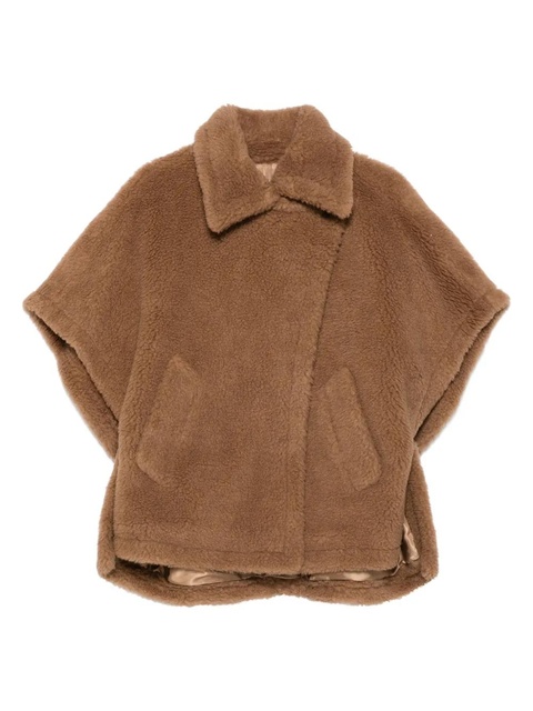 Max Mara Tebe teddy cape - Brown - zdjęcie produktu nr 1