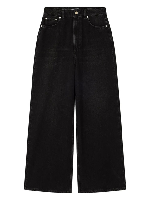 GANNI wide-leg jeans - Black - zdjęcie produktu nr 1