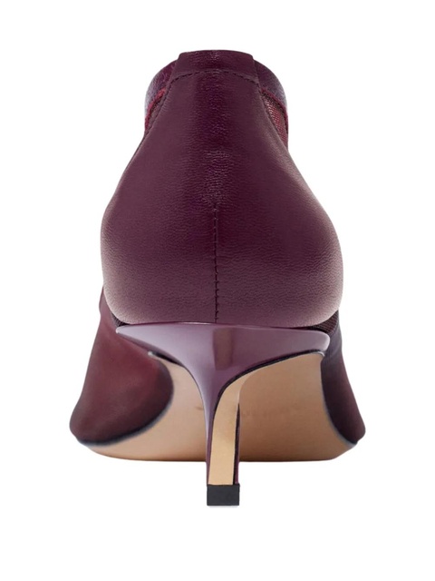 Jacquemus 45mm Tourni bow-detail pumps - Purple - zdjęcie produktu nr 2