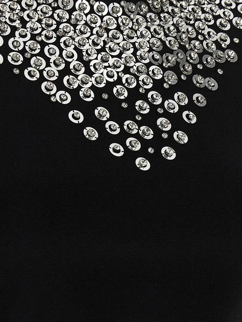 PINKO crystal-embellished sweater - Black - zdjęcie produktu nr 2