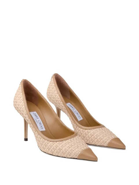 Jimmy Choo 85mm Love pumps - Neutrals - zdjęcie produktu nr 1