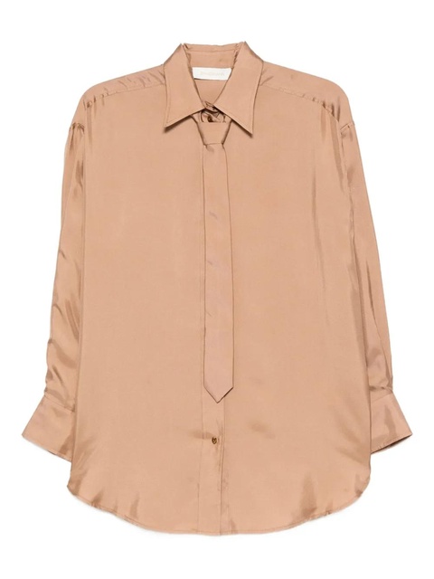 ZIMMERMANN silk shirt - Brown - zdjęcie produktu nr 1