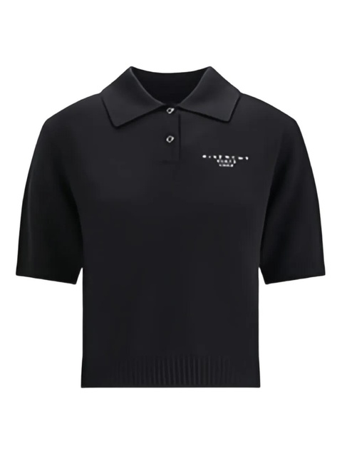 Givenchy short-sleeve logo polo top - Black - zdjęcie produktu nr 1
