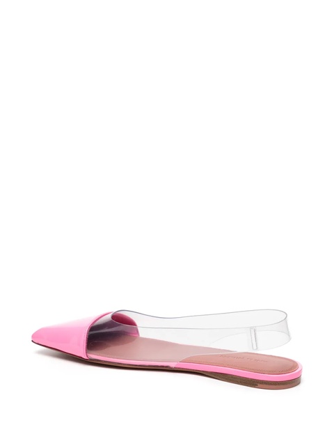 Amina Muaddi Ane slingback ballerina shoes - Pink - zdjęcie produktu nr 2