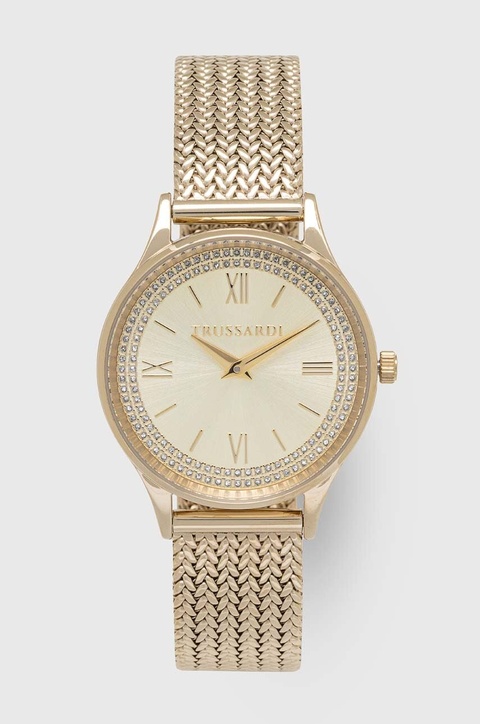 Trussardi zegarek damski kolor złoty R2453152506 - zdjęcie produktu nr 2
