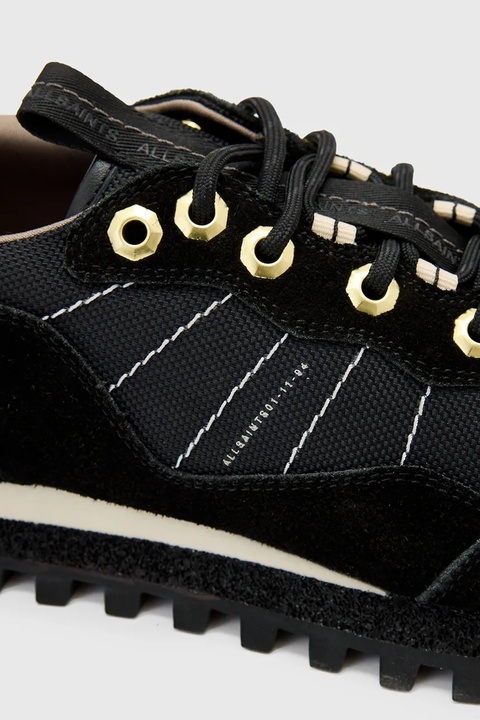 AllSaints sneakersy NEVIS SNEAKER damskie kolor czarny W058FD - zdjęcie produktu nr 2