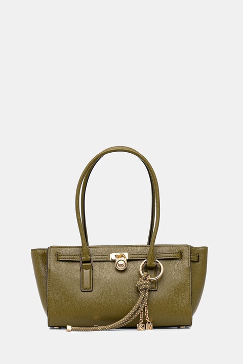MICHAEL Michael Kors torebka skórzana kolor zielony 30F5GNXT0L - zdjęcie produktu nr 1
