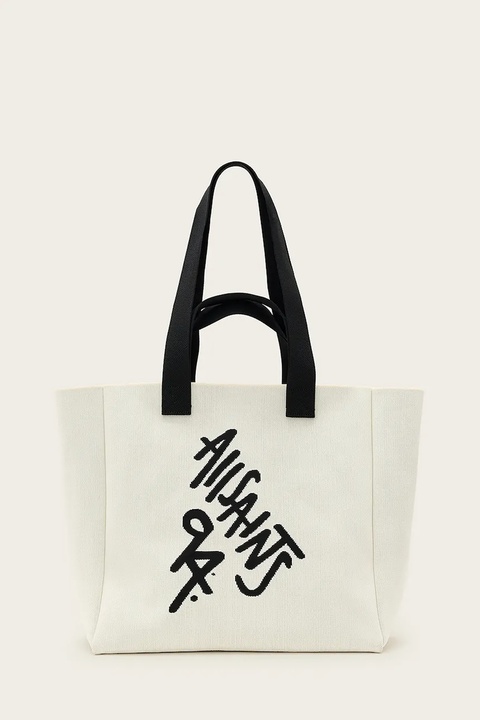 AllSaints torebka IZZY kolor biały W399XC - zdjęcie produktu nr 1