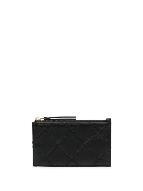Tory Burch Fleming zipped card holder - Black - zdjęcie produktu nr 2