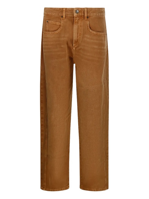 MARANT ÉTOILE cotton jeans - Brown - zdjęcie produktu nr 1