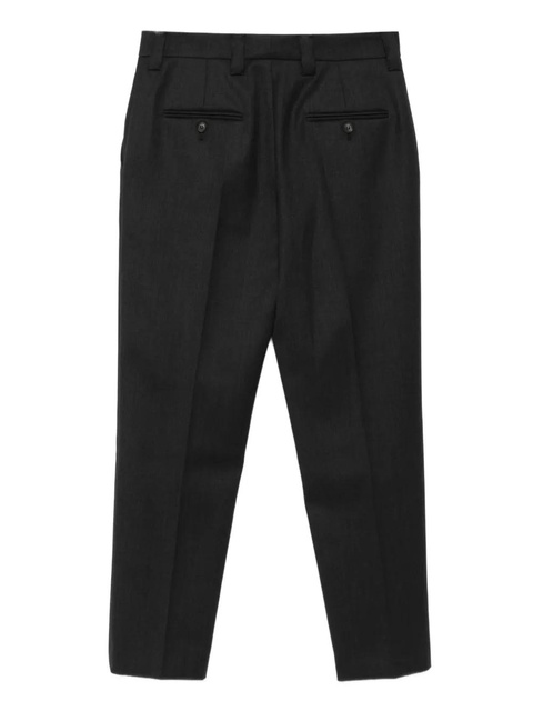 Prada safety-pin detail trousers - Grey - zdjęcie produktu nr 2
