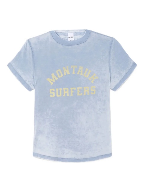 RE/DONE montauk surfers tee - Blue - zdjęcie produktu nr 2