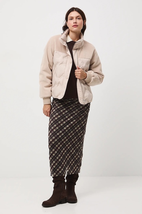 Medicine kurtka damska kolor beżowy - zdjęcie produktu nr 1