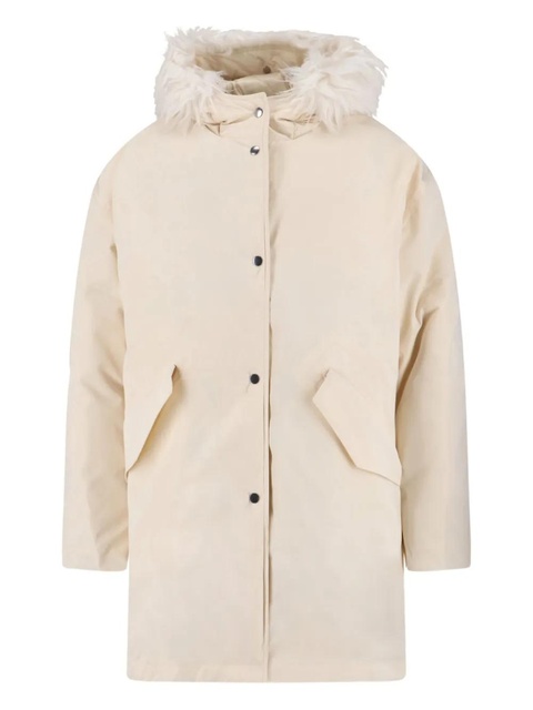 Jil Sander hooded parka coat - Neutrals - zdjęcie produktu nr 1