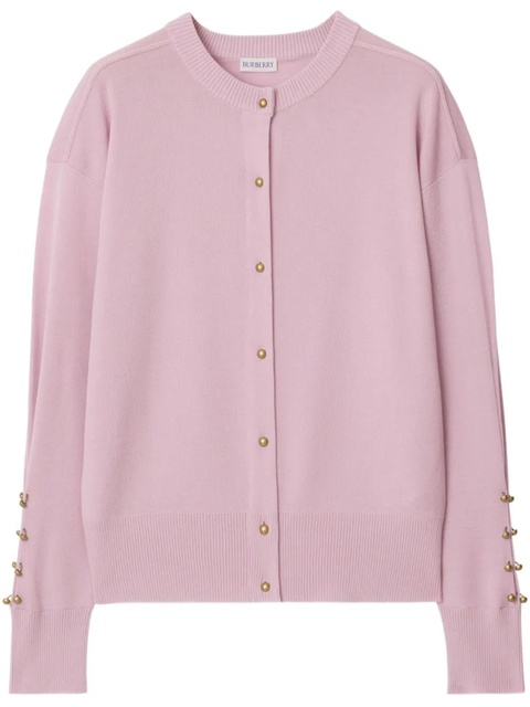 Burberry knitted cardigan - Pink - zdjęcie produktu nr 1