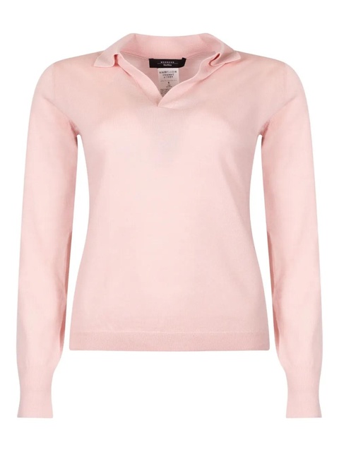 Weekend Max Mara long-sleeve polo sweater - Pink - zdjęcie produktu nr 1