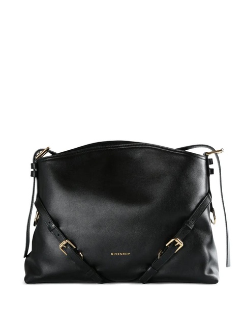 Givenchy buckle-strap leather shoulder bag - Black - zdjęcie produktu nr 1