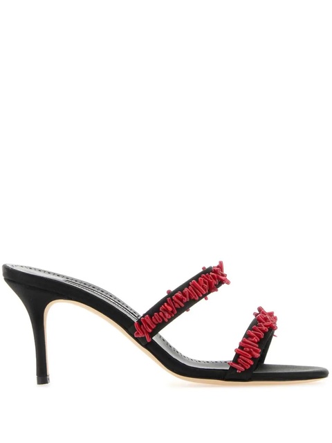 Manolo Blahnik 70mm Clorettenu sandals - Red - zdjęcie produktu nr 1