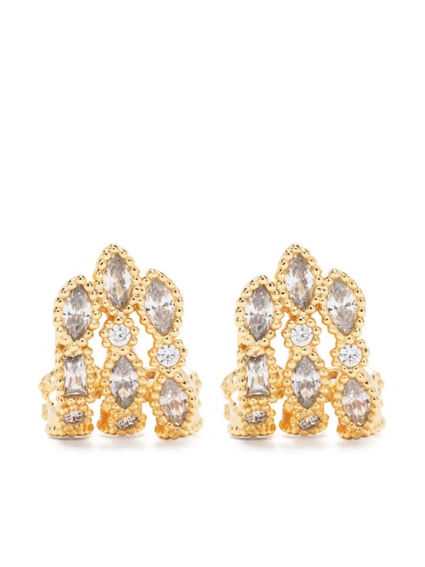 Maje rhinestone-embellished earrings - Gold - zdjęcie produktu nr 1