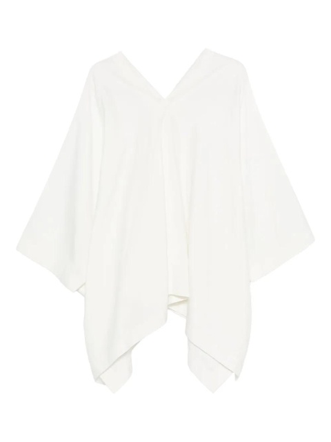 The Row V-neck asymmetric top - Neutrals - zdjęcie produktu nr 1