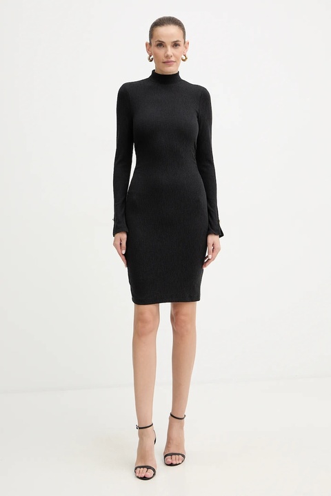 Guess sukienka ALESSA kolor czarny mini dopasowana W5BK30 K0602 - zdjęcie produktu nr 2