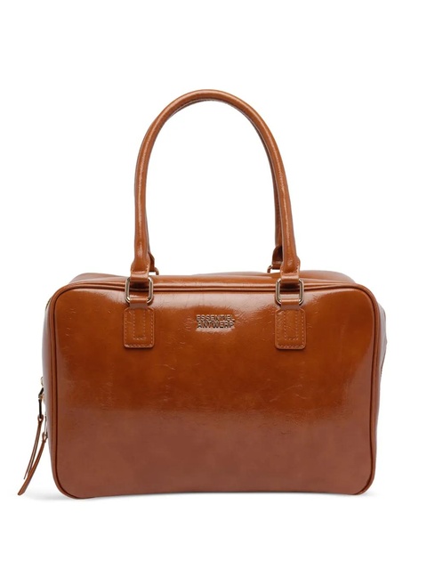 Essentiel Antwerp Iremy Shiny tote bag - Brown - zdjęcie produktu nr 1