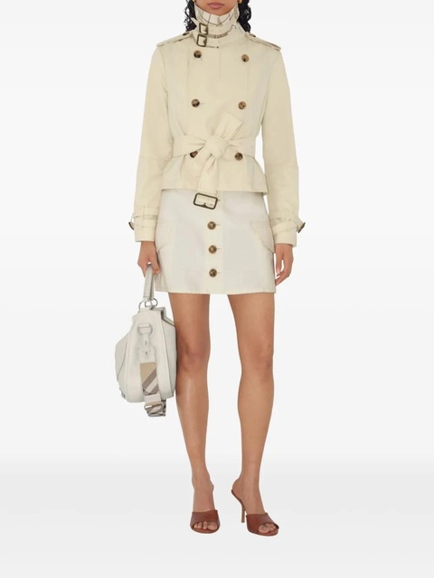Burberry Cropped Trench jacket - Neutrals - zdjęcie produktu nr 2