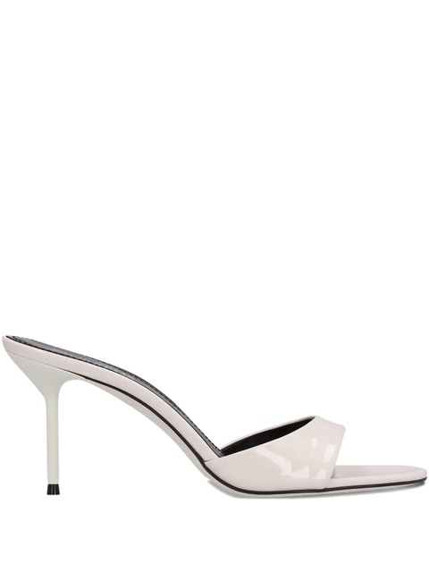 Paris Texas 70mm Lidia patent-leather sandals - White - zdjęcie produktu nr 1
