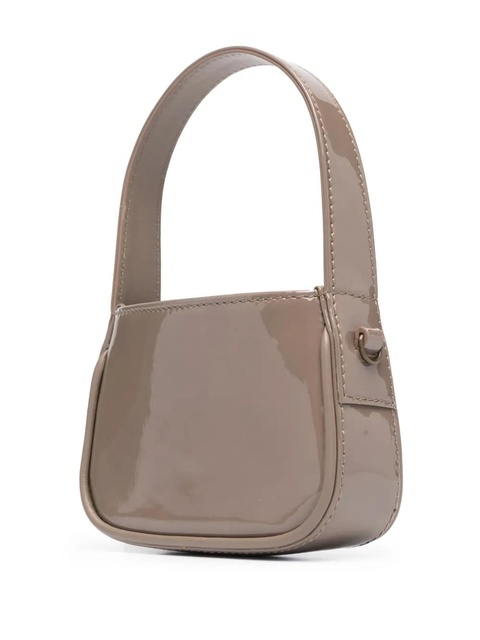 Blumarine crystal-embellished logo mini bag - Brown - zdjęcie produktu nr 2