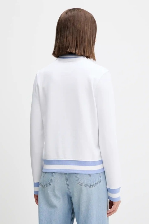 Guess Jeans bluza bawełniana damska kolor biały wzorzysta W5YQ19 K68I4 - zdjęcie produktu nr 2