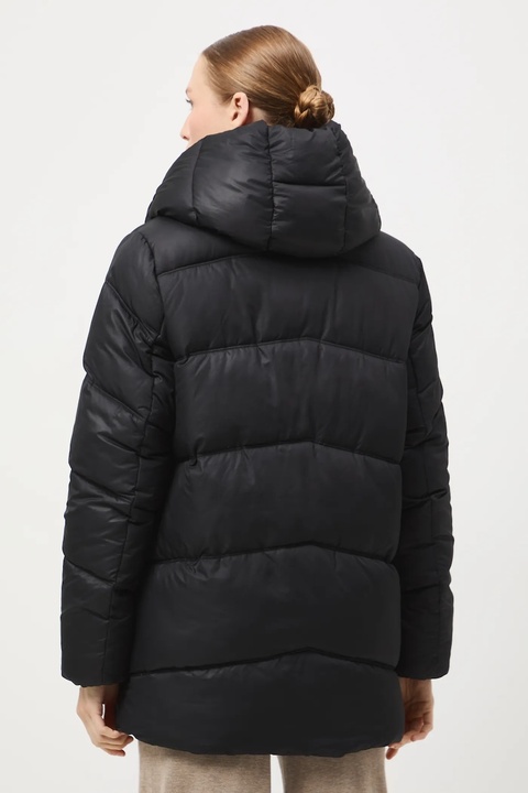 Medicine kurtka damska kolor czarny zimowa oversize - zdjęcie produktu nr 2